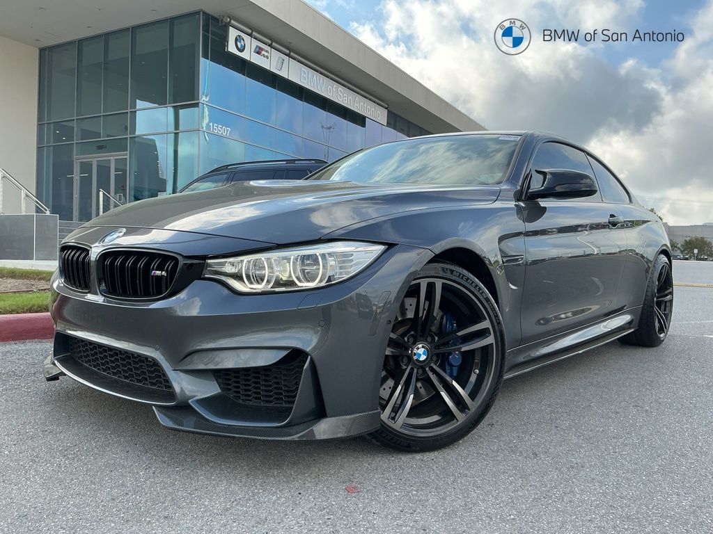 Gray (Mineral Grey Metallic) 2016 BMW M4 Coupe RWD Coupe Rear-Wheel Drive 6-Speed Manual