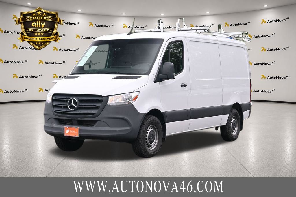 White 2023 Mercedes-Benz Sprinter Cargo Van Rear-Wheel Drive 9-Speed Automatic