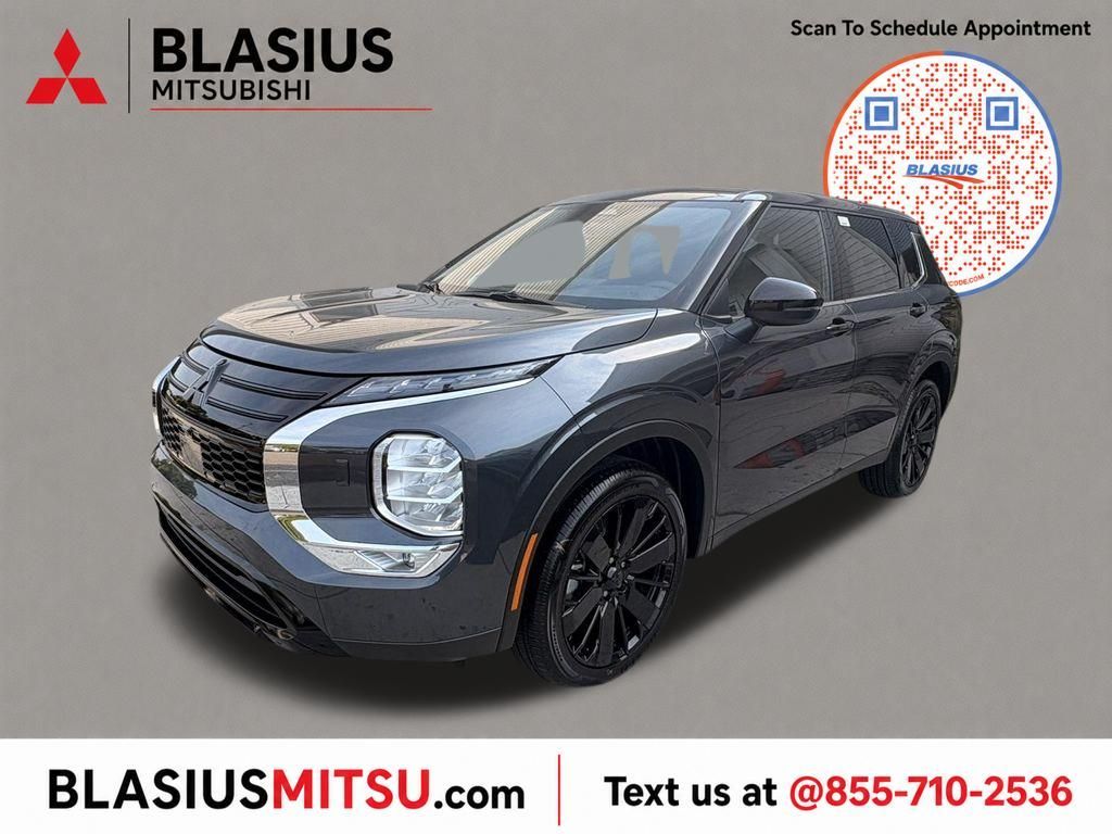 Graphite Gray 2026 Mitsubishi Outlander SUV / Crossover Front-Wheel Drive Continuously Variable Transmission