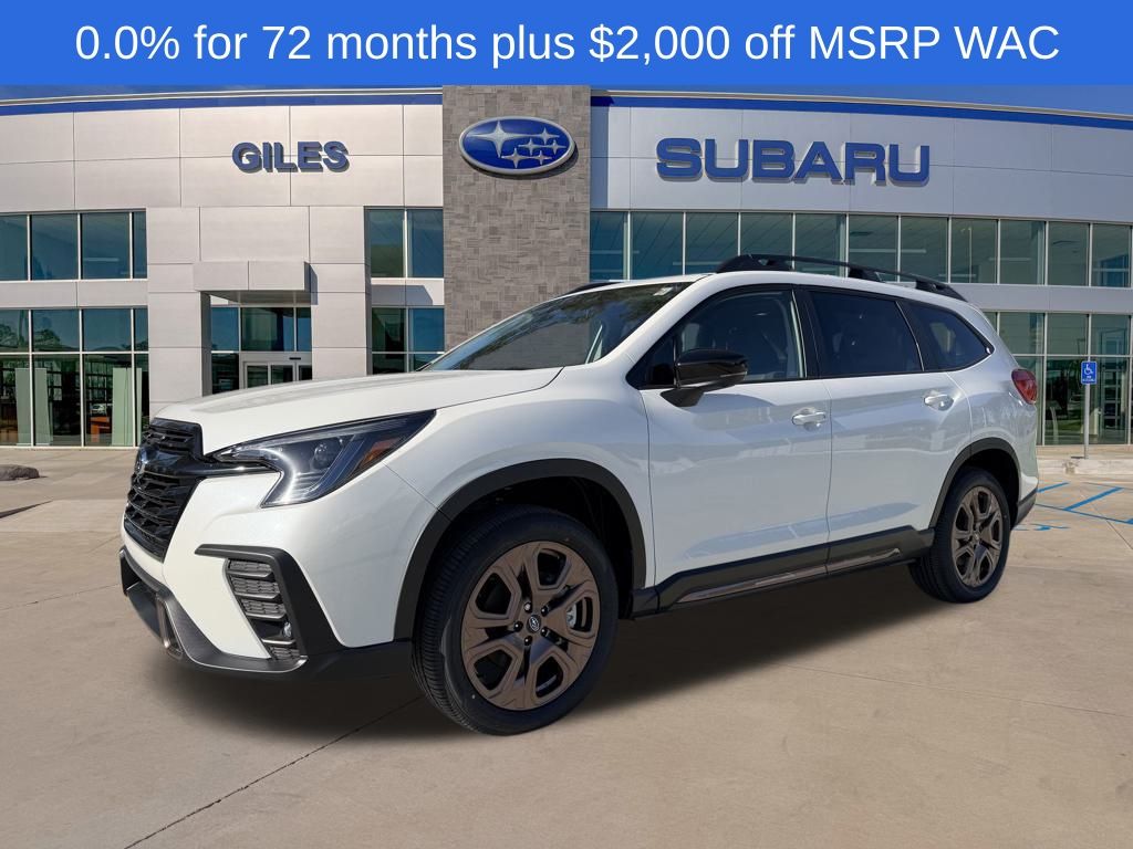 Crystal White Pearl 2026 Subaru Ascent SUV / Crossover All-Wheel Drive Continuously Variable Transmission