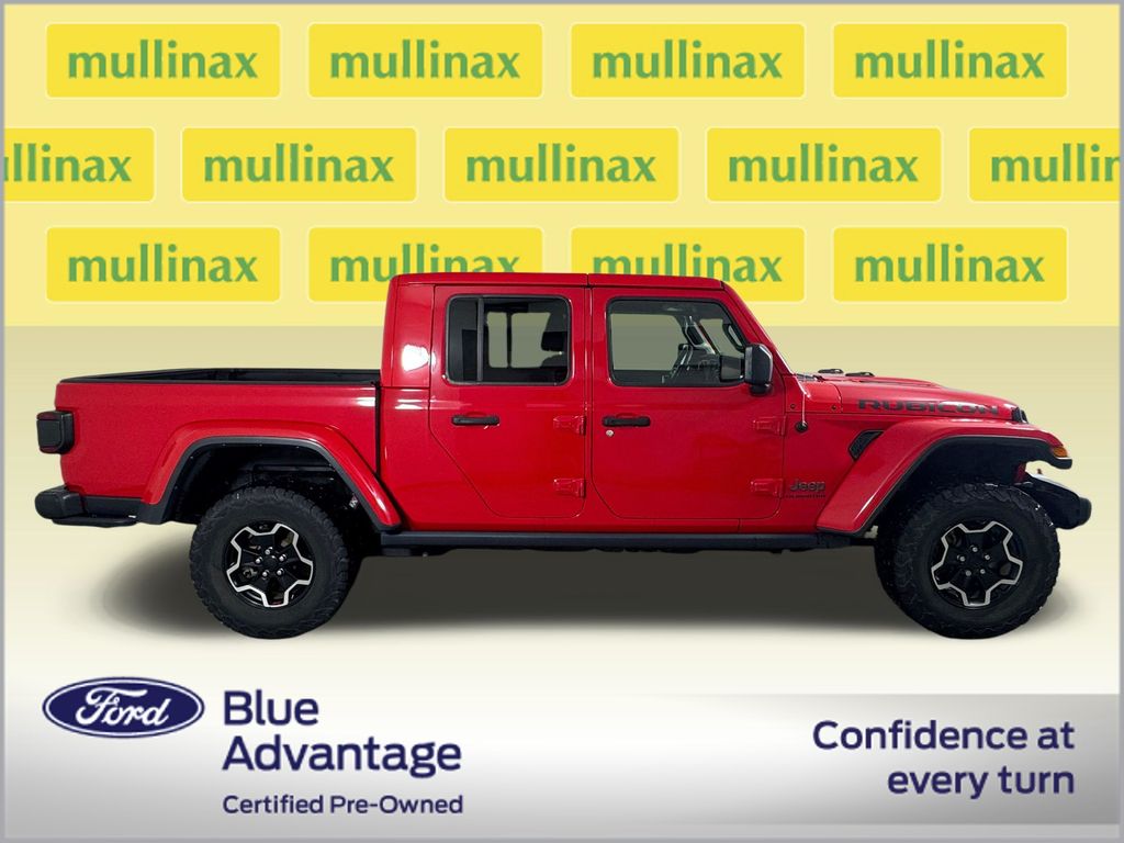 Certified Used 2021 Red Jeep Rubicon image 2