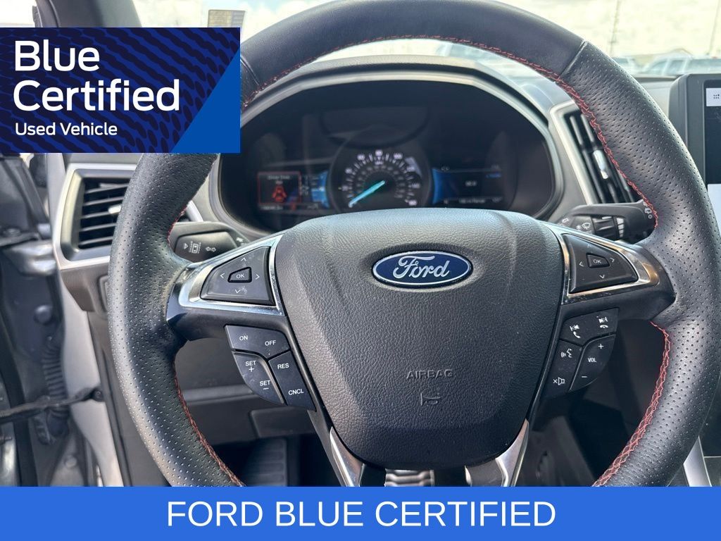 2024 Ford Edge ST Line Silver at North Houston Mitsubishi