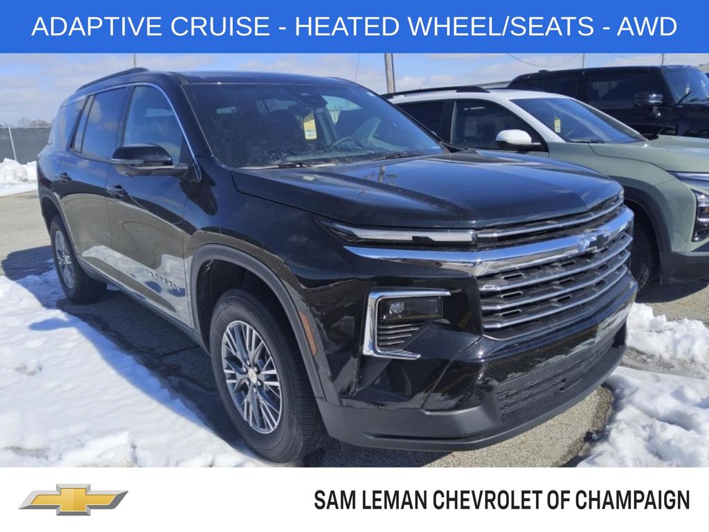 Mosaic Black Metallic 2025 Chevrolet Traverse LT AWD SUV / Crossover Four-Wheel Drive 8-Speed Automatic