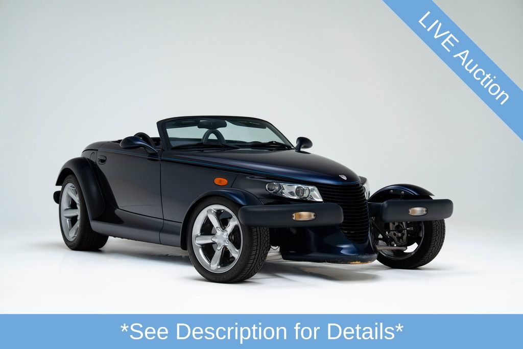 Prowler Midnight Blue/Dark Blue Soft Top 2001 Chrysler Prowler 2 Dr STD Convertible Convertible Rear-Wheel Drive 4-Speed Automatic