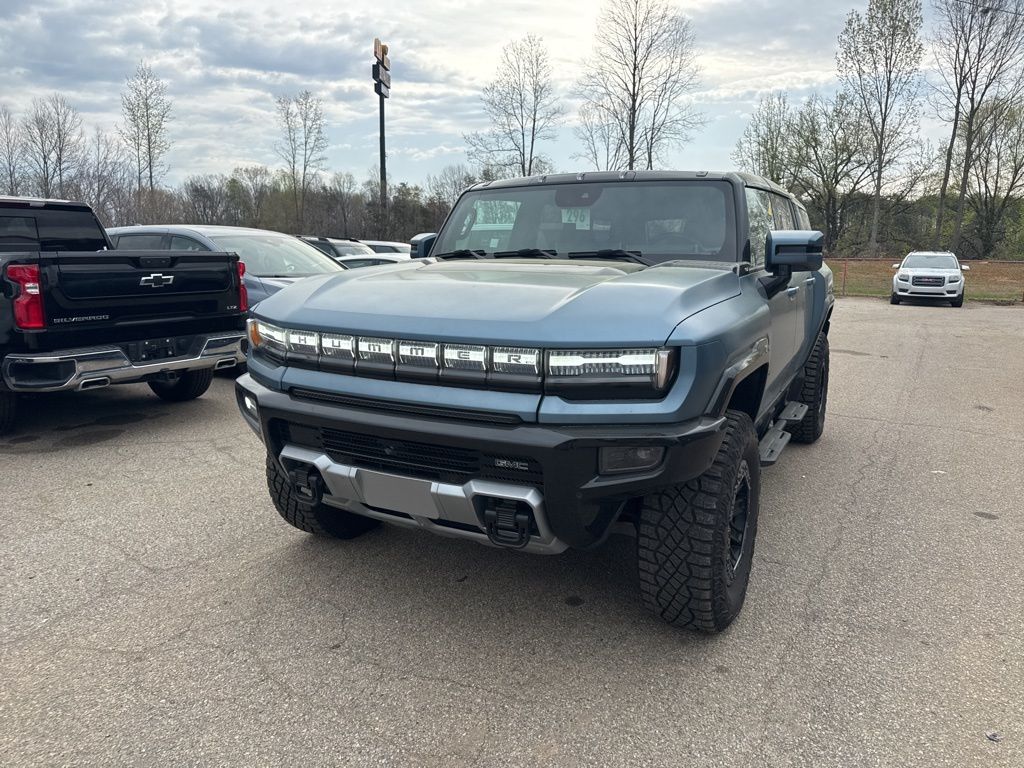 Neptune Blue Matte 2024 GMC Hummer EV SUV SUV / Crossover All-Wheel Drive 1-Speed Automatic