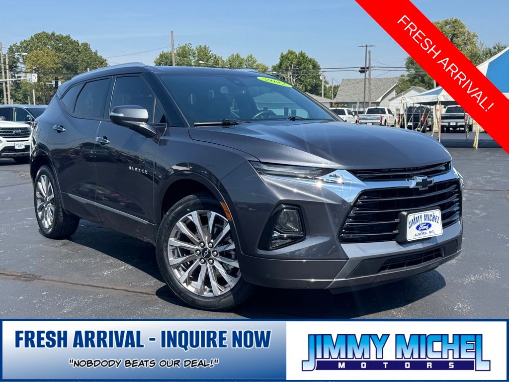 Iron Gray Metallic 2022 Chevrolet Blazer SUV / Crossover All-Wheel Drive 9-Speed Automatic Overdrive