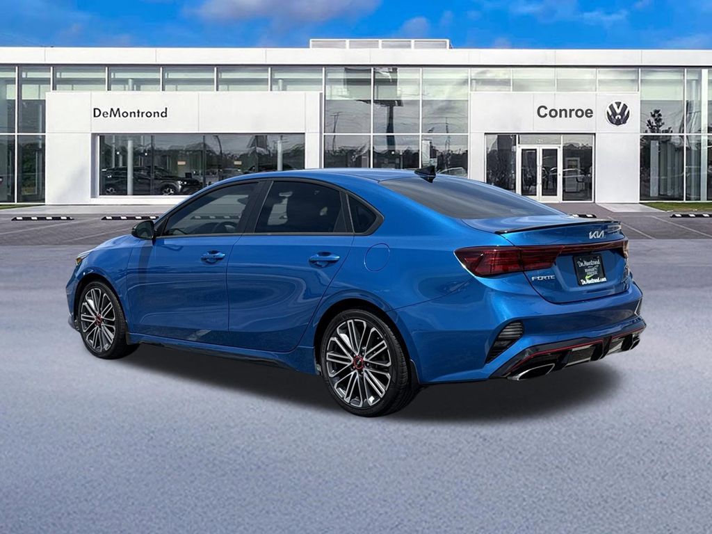 2024 Kia Forte GT Blue at DeMontrond Auto Country