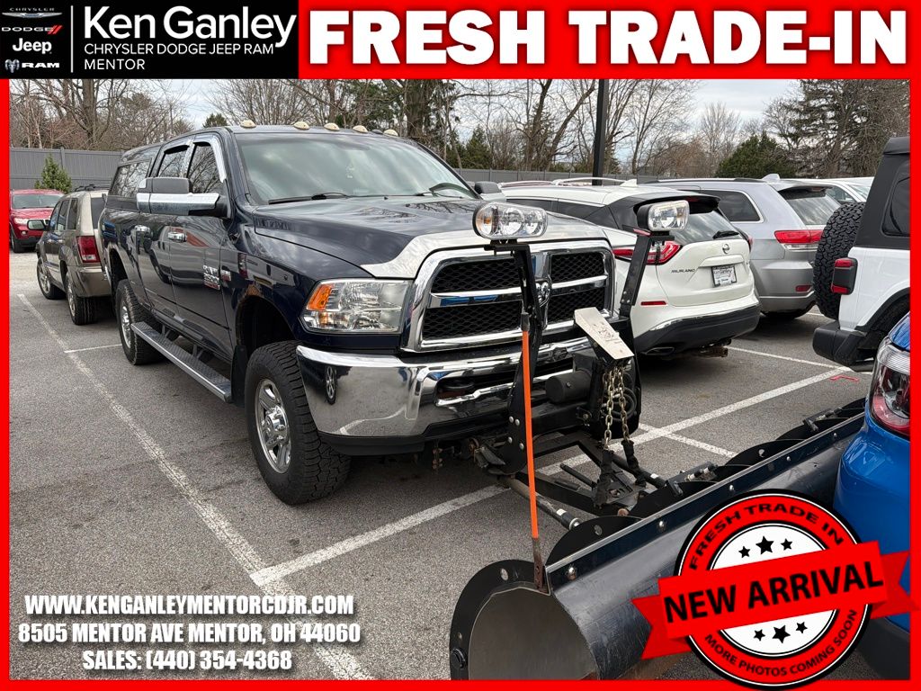 True Blue Pearlcoat 2014 RAM 2500 Tradesman Crew Cab 4WD Pickup Truck Four-Wheel Drive 6-Speed Automatic
