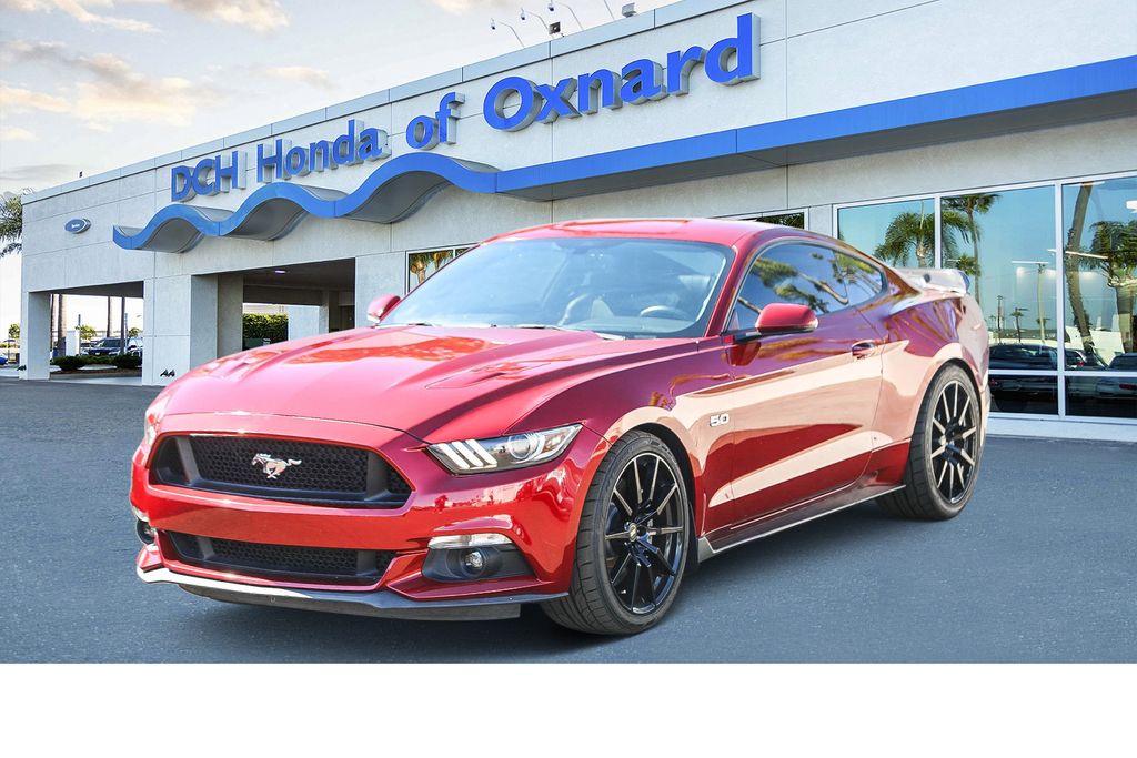 Ruby Red Metallic Tinted Clearcoat 2017 Ford Mustang Coupe Rear-Wheel Drive 6-Speed Automatic