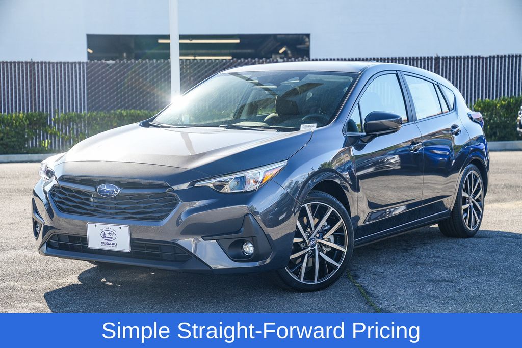 Gray Metallic 2026 Subaru Impreza Sport AWD Wagon All-Wheel Drive Continuously Variable Transmission