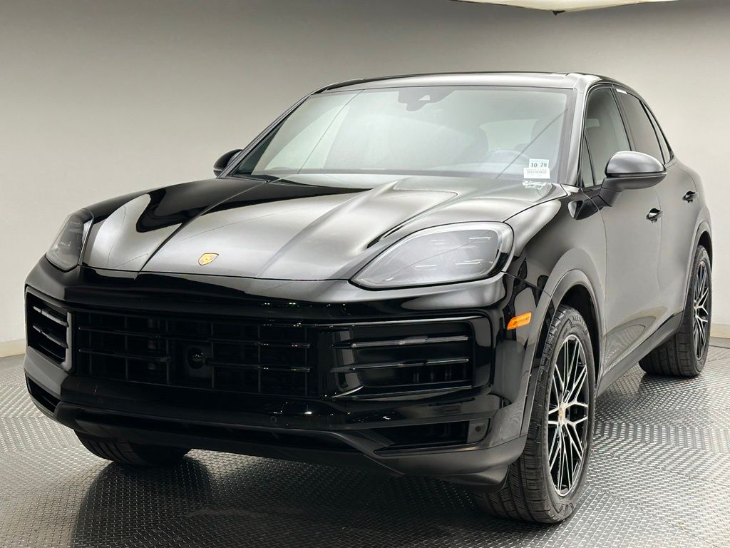 Black 2024 Porsche Cayenne SUV / Crossover All-Wheel Drive 8-Speed Automatic