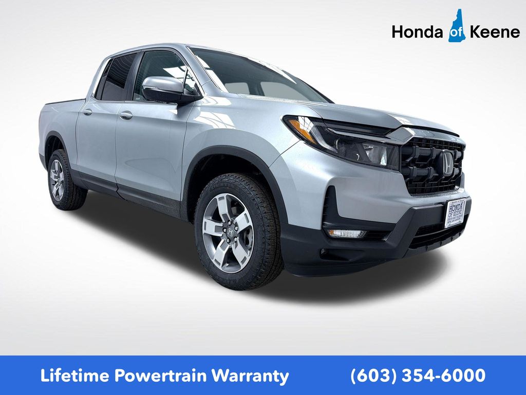 Solar Silver Metallic 2026 Honda Ridgeline Pickup Truck All-Wheel Drive 9-Speed Automatic