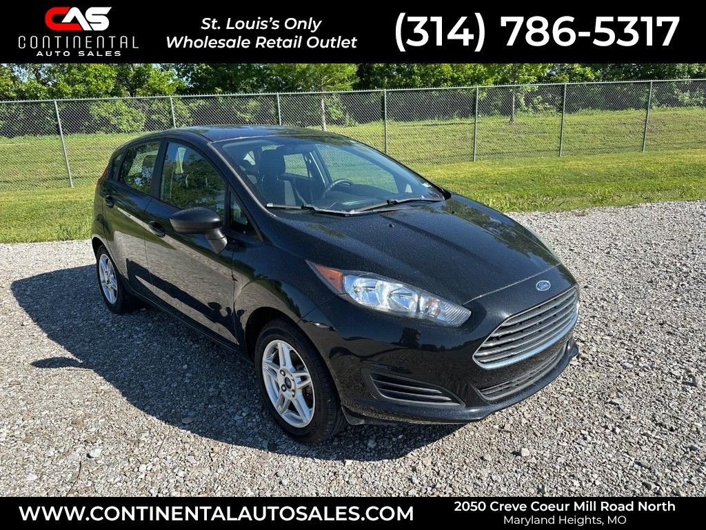 Shadow Black 2019 Ford Fiesta Hatchback Front-Wheel Drive 6-Speed Automatic