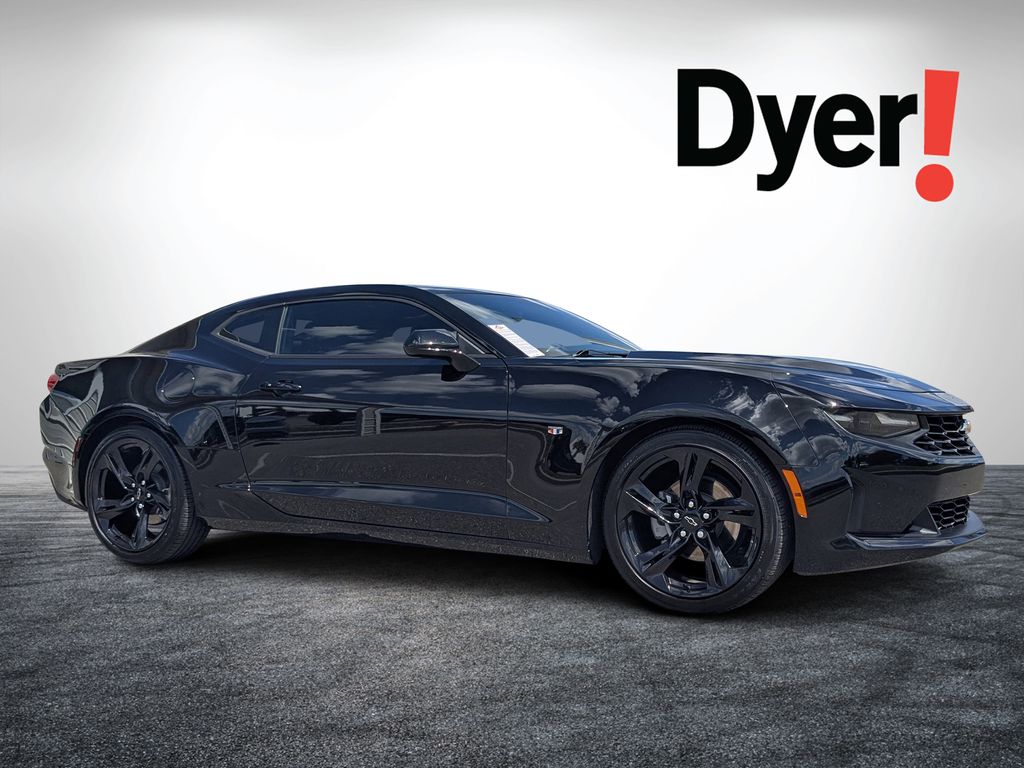 Black 2024 Chevrolet Camaro 1LT Coupe RWD Coupe Rear-Wheel Drive Automatic
