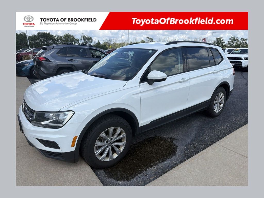 White 2020 Volkswagen Tiguan SUV / Crossover All-Wheel Drive 8-Speed Automatic