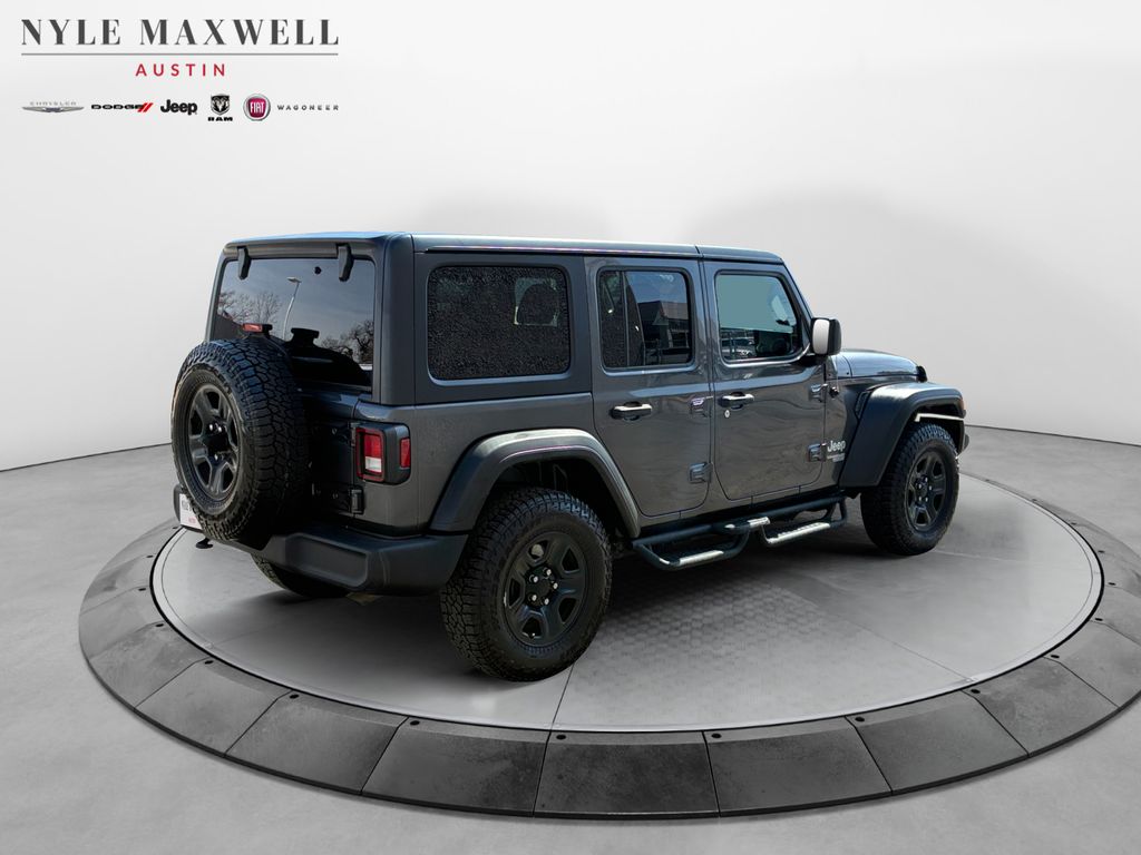 Used Car 2018 Jeep Wrangler  Unlimited Sport For Sale Under $25,000 In Austin, Texas