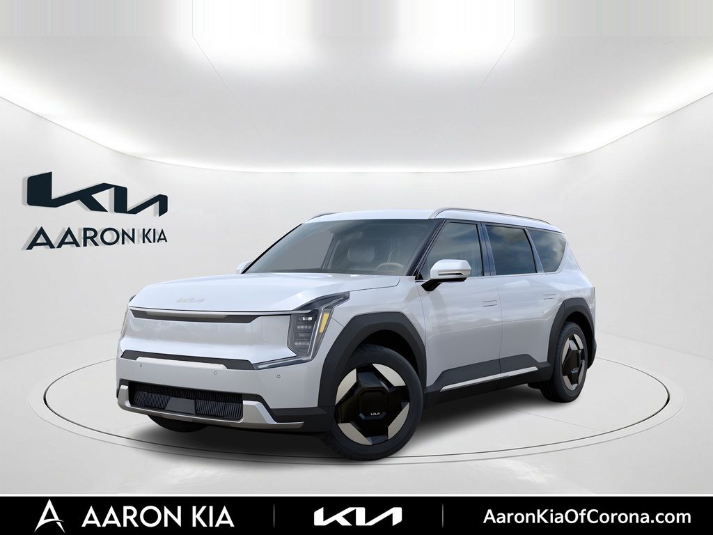Glacial White Pearl 2026 Kia EV9 SUV / Crossover All-Wheel Drive 1-Speed Automatic