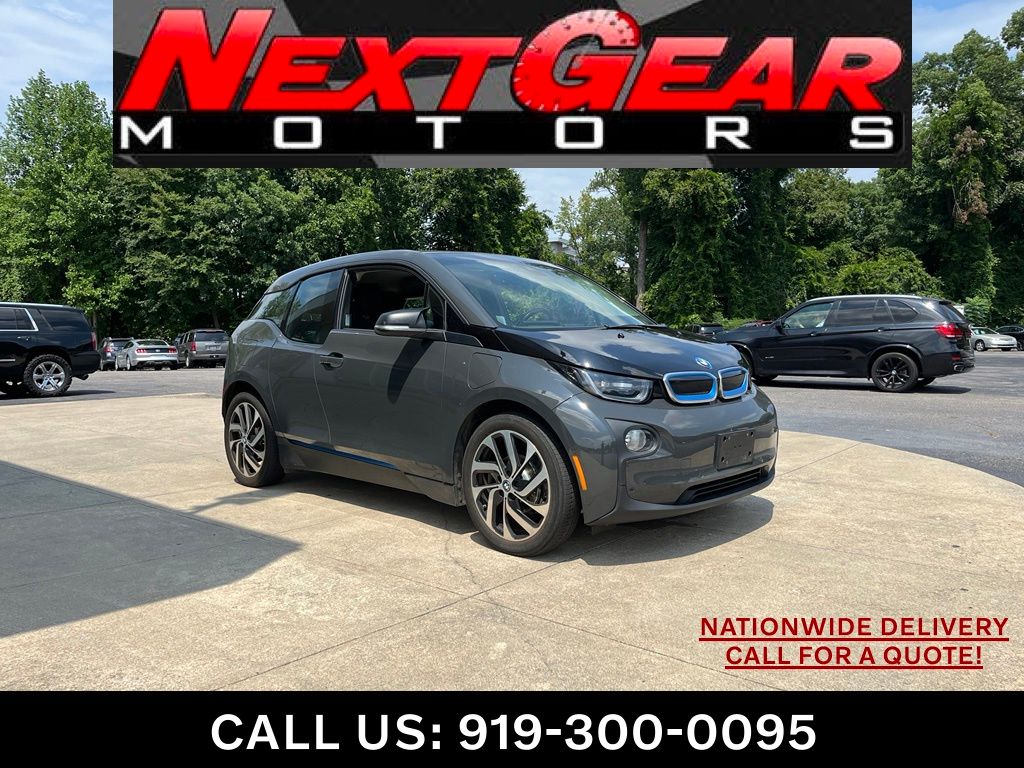 Black 2015 BMW i3 Wagon Rear-Wheel Drive Automatic