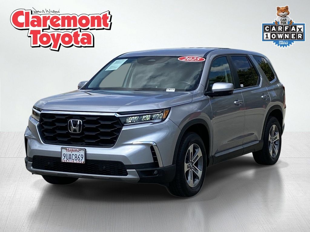 Lunar Silver Metallic 2025 Honda Pilot EX-L FWD SUV / Crossover Front-Wheel Drive Automatic