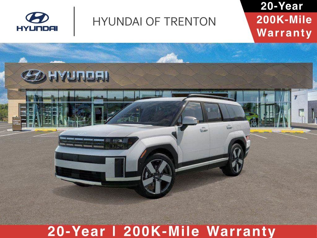Serenity White 2026 Hyundai Santa Fe SUV / Crossover All-Wheel Drive 8-Speed Automatic