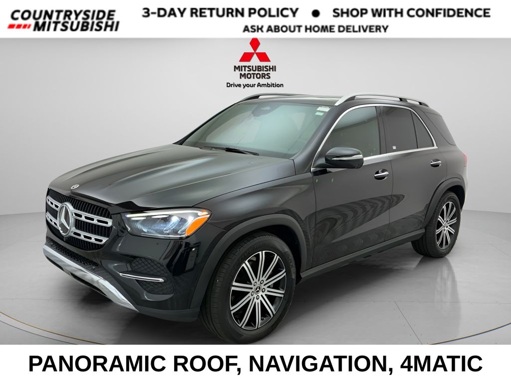 Obsidian Black Metallic 2025 Mercedes-Benz GLE SUV / Crossover All-Wheel Drive 9-Speed Automatic