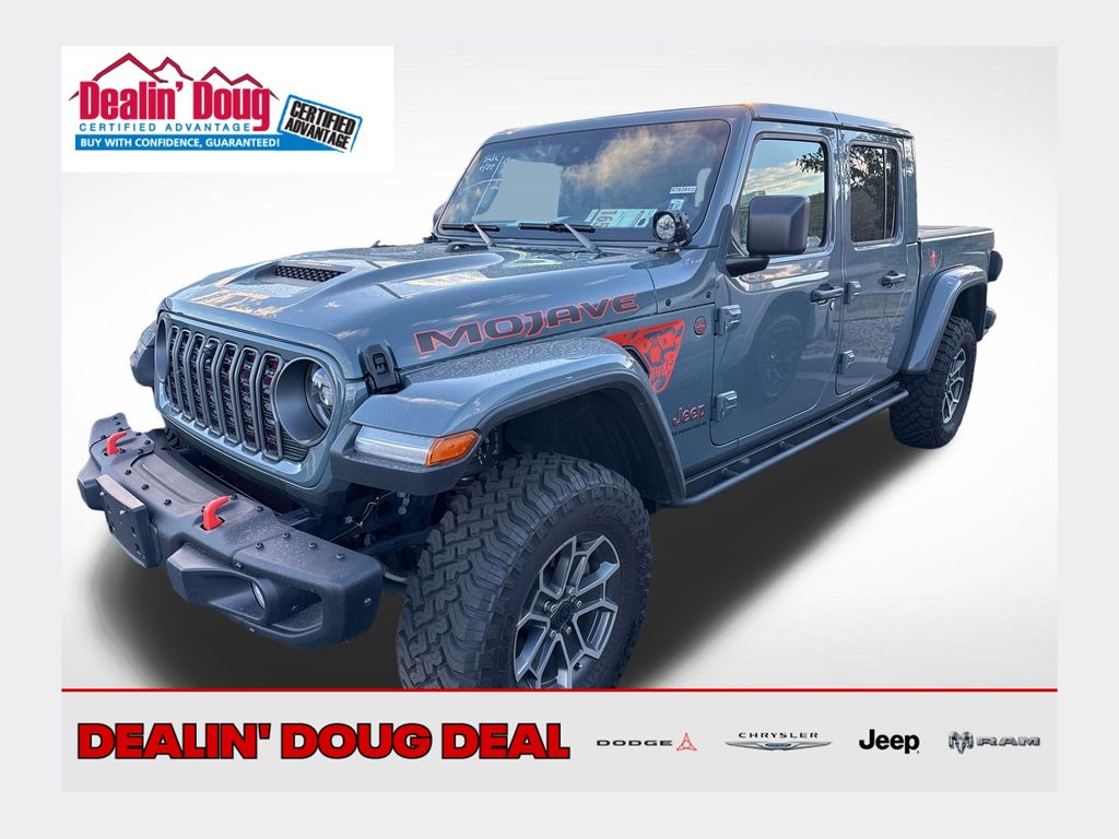 Anvil Clearcoat 2025 Jeep Gladiator Pickup Truck Four-Wheel Drive 8-Speed Automatic