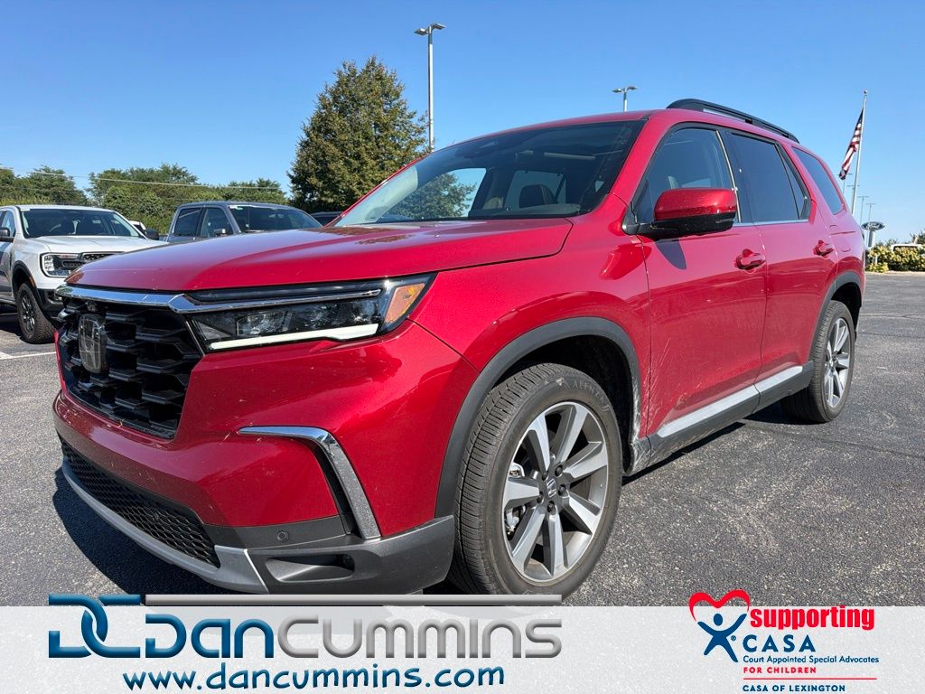 Radiant Red Metallic II 2025 Honda Pilot SUV / Crossover All-Wheel Drive Automatic
