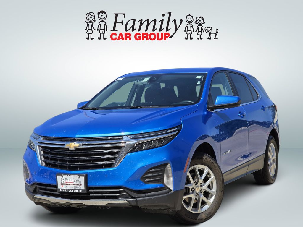 Riptide Blue 2024 Chevrolet Equinox SUV / Crossover Four-Wheel Drive 6-Speed Automatic Overdrive