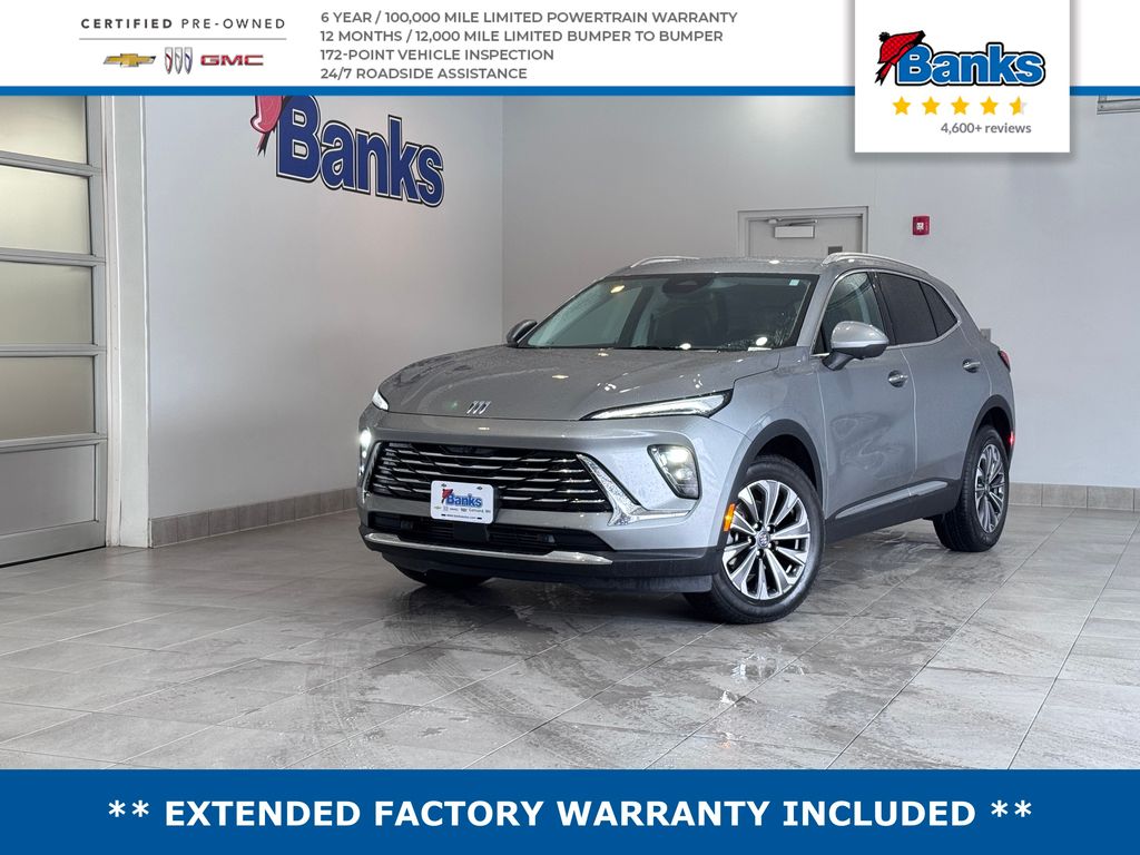 Moonstone Gray Metallic 2025 Buick Envision Preferred AWD SUV / Crossover All-Wheel Drive 9-Speed Automatic