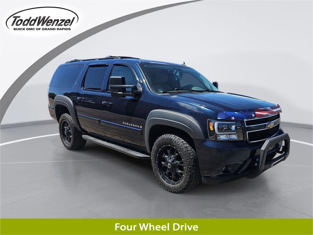 Dark Blue Metallic 2009 Chevrolet Suburban 1500 2LT 4WD SUV / Crossover Four-Wheel Drive 6-Speed Automatic Overdrive
