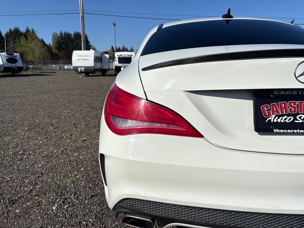 2016 Cirrus White Mercedes-Benz CLA CLA 250 FWD Sedan