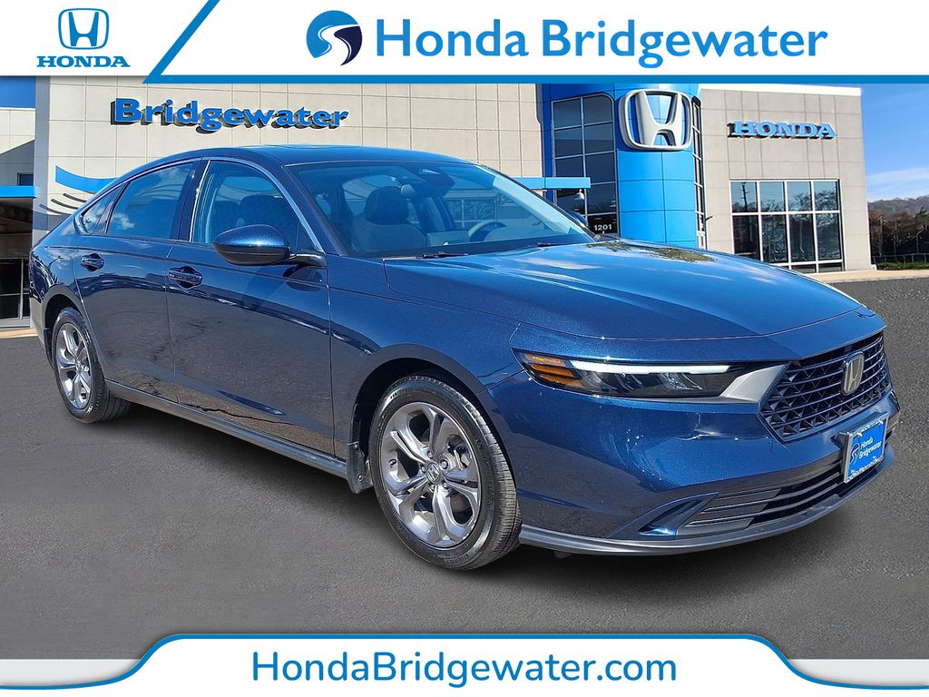 Blue 2024 Honda Accord EX FWD Sedan Front-Wheel Drive Continuously Variable Transmission