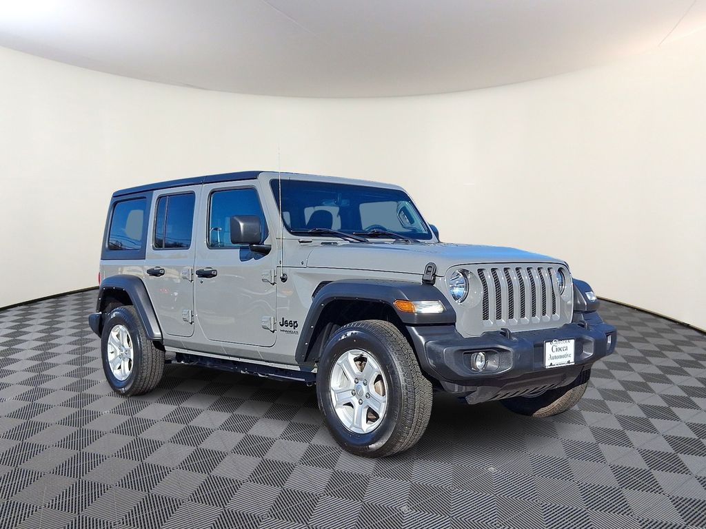 used 2022 Jeep Wrangler car, priced at $27,160
