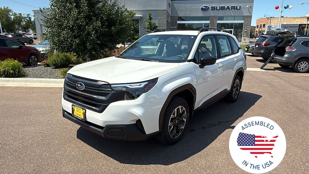 Crystal White Pearl 2026 Subaru Forester SUV / Crossover All-Wheel Drive Continuously Variable Transmission