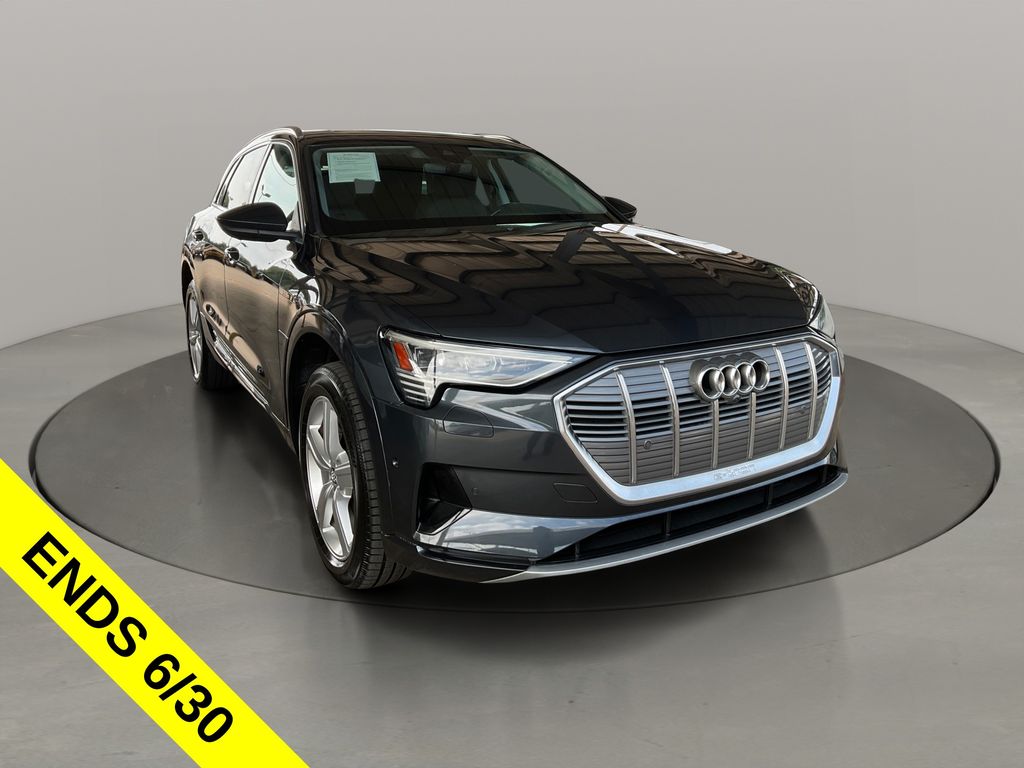 Manhattan Gray Metallic 2019 Audi e-tron SUV / Crossover All-Wheel Drive Automatic