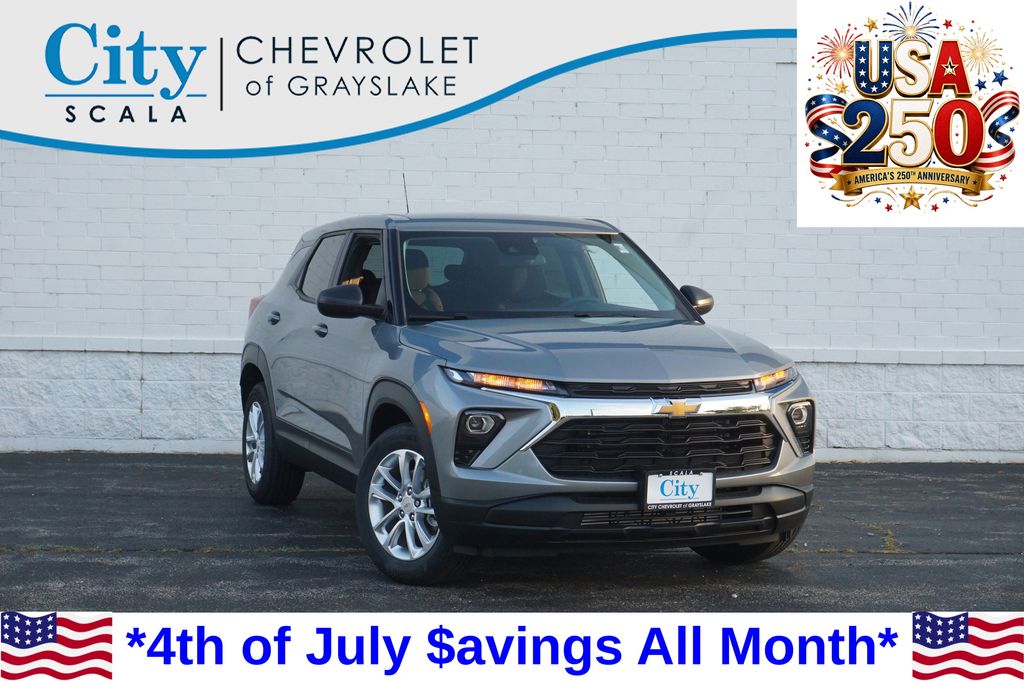 Sterling Gray Metallic 2026 Chevrolet Trailblazer SUV / Crossover Front-Wheel Drive Continuously Variable Transmission
