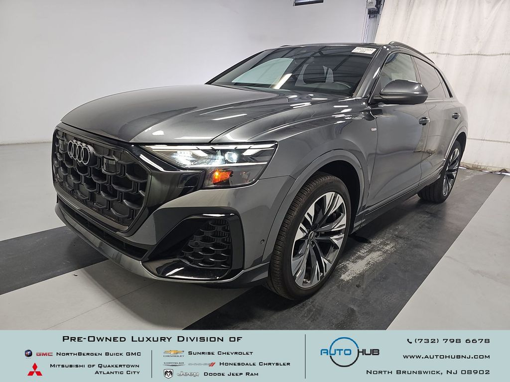 Daytona Gray Pearl Effect 2025 Audi Q8 SUV / Crossover All-Wheel Drive 8-Speed Automatic