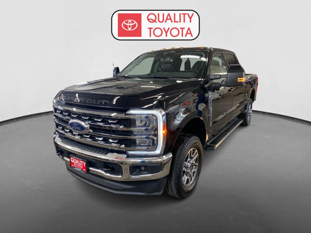 Black Metallic 2025 Ford F-350 Super Duty Pickup Truck Four-Wheel Drive Automatic