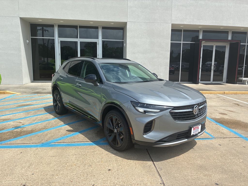 Moonstone Gray Metallic 2023 Buick Envision Essence FWD SUV / Crossover Front-Wheel Drive 9-Speed Automatic