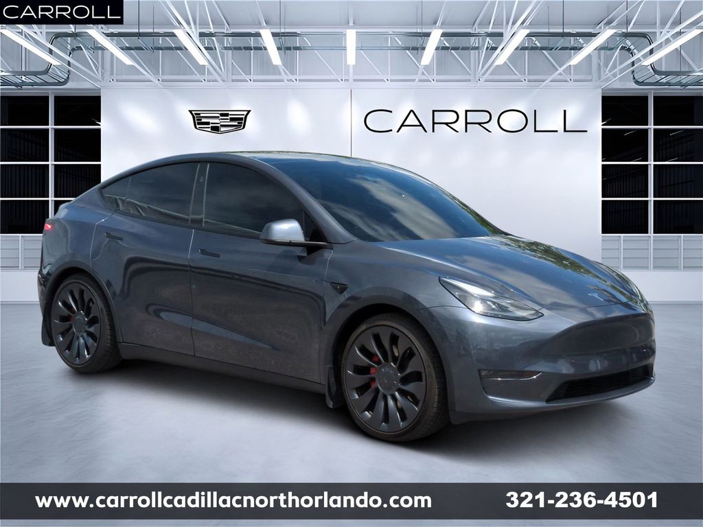Midnight Silver Metallic 2023 Tesla Model Y Performance AWD SUV / Crossover All-Wheel Drive 1-Speed Automatic