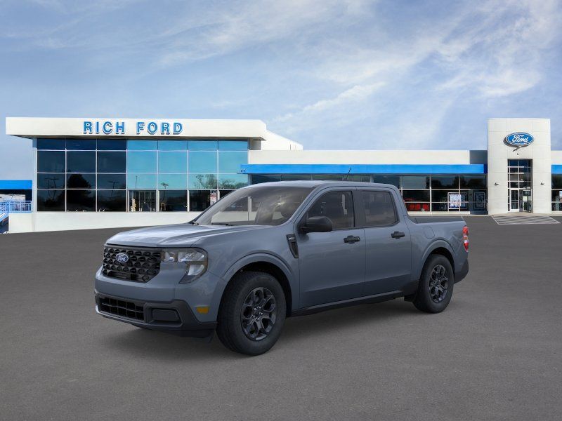 Blue (Azure Gray Metallic Tri-Coat) 2026 Ford Maverick Pickup Truck All-Wheel Drive 8-Speed Automatic