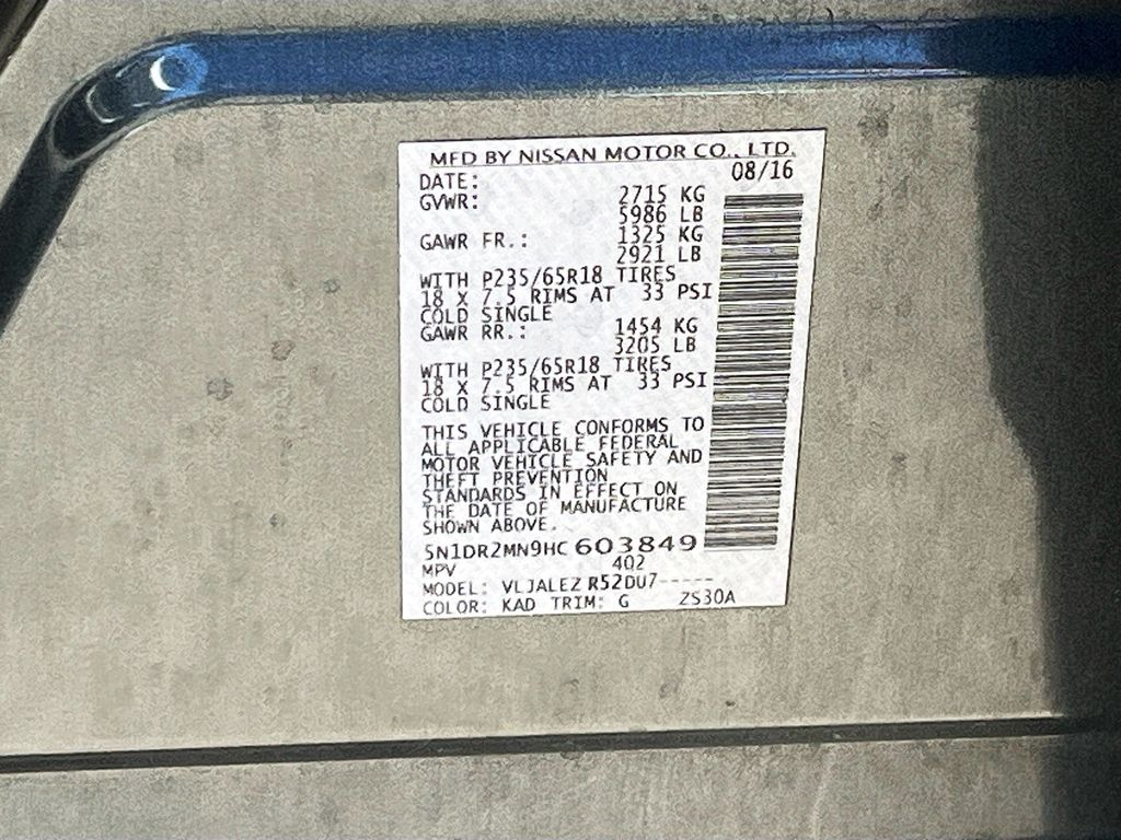 Used 2017 Gray Nissan SV image 31