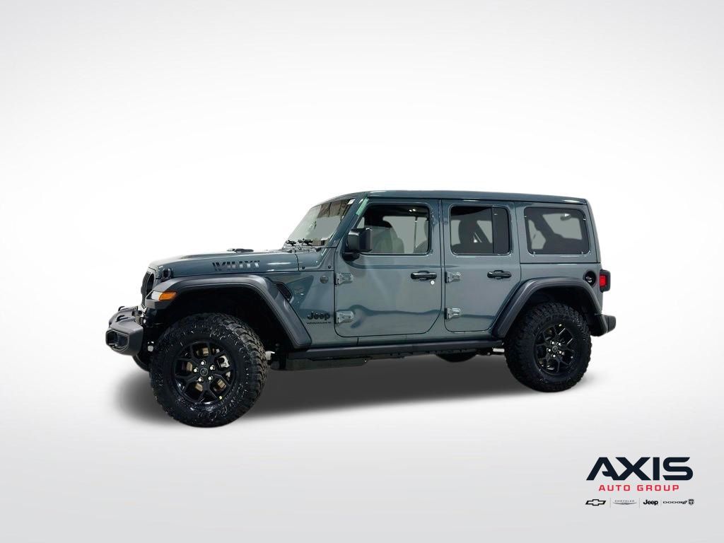 Anvil Clear Coat 2026 Jeep Wrangler SUV / Crossover Four-Wheel Drive 8-Speed Automatic