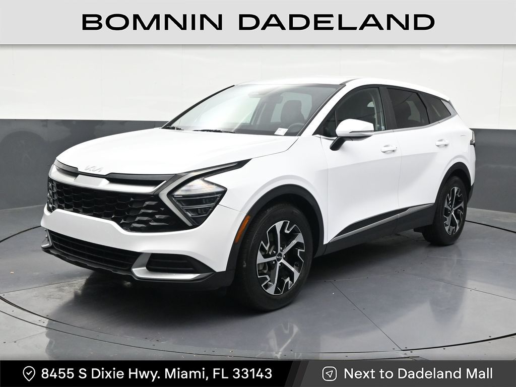 White Pearl 2024 Kia Sportage SUV / Crossover Front-Wheel Drive 8-Speed Automatic