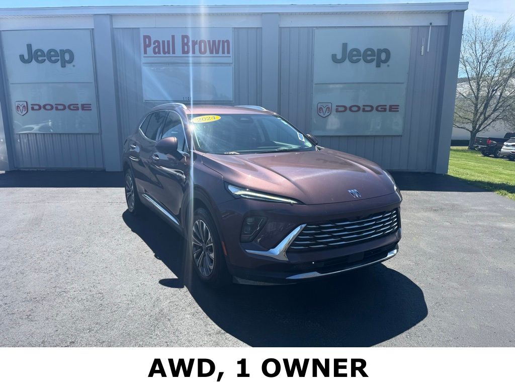 Smokey Amethyst Metallic 2024 Buick Envision Preferred AWD SUV / Crossover All-Wheel Drive 9-Speed Automatic