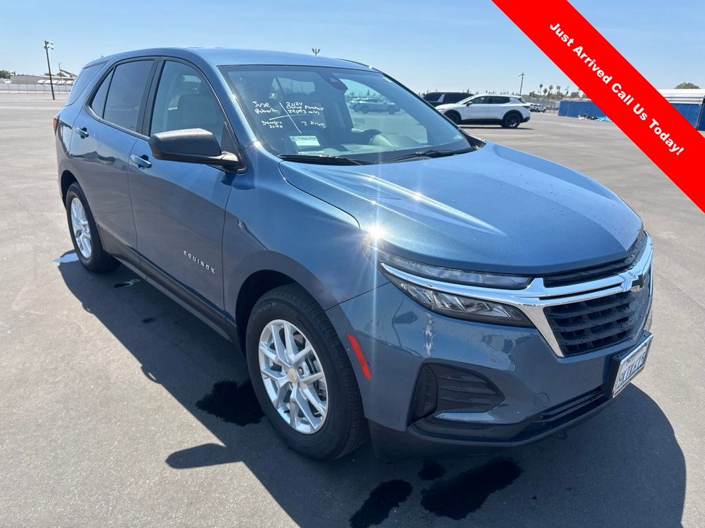 Lakeshore Blue Metallic 2024 Chevrolet Equinox SUV / Crossover Front-Wheel Drive 6-Speed Automatic Overdrive