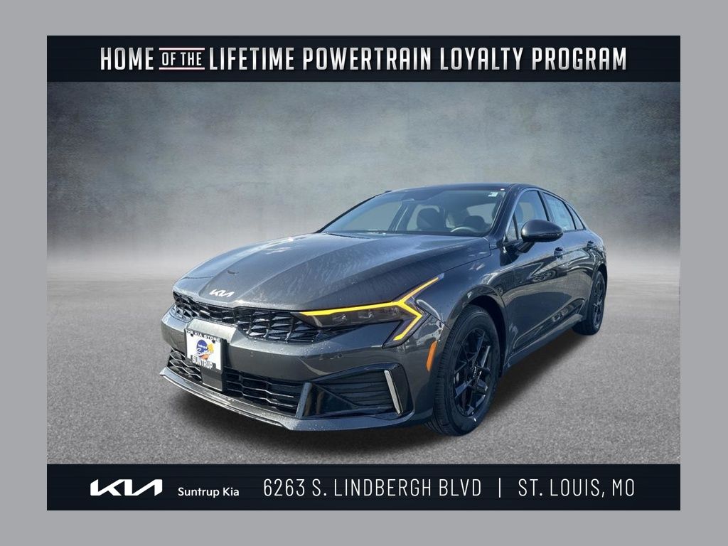 Interstellar Gray 2026 Kia K5 LXS FWD Sedan Front-Wheel Drive 8-Speed Automatic