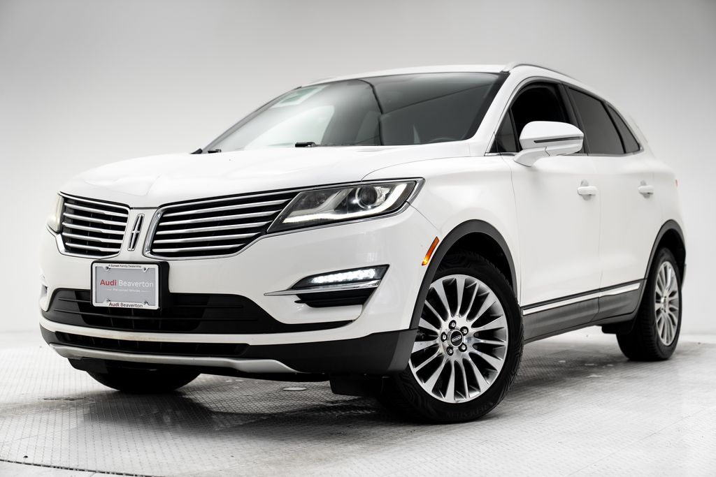 White Platinum Metallic Tri-Coat 2015 Lincoln MKC SUV / Crossover All-Wheel Drive 6-Speed Automatic