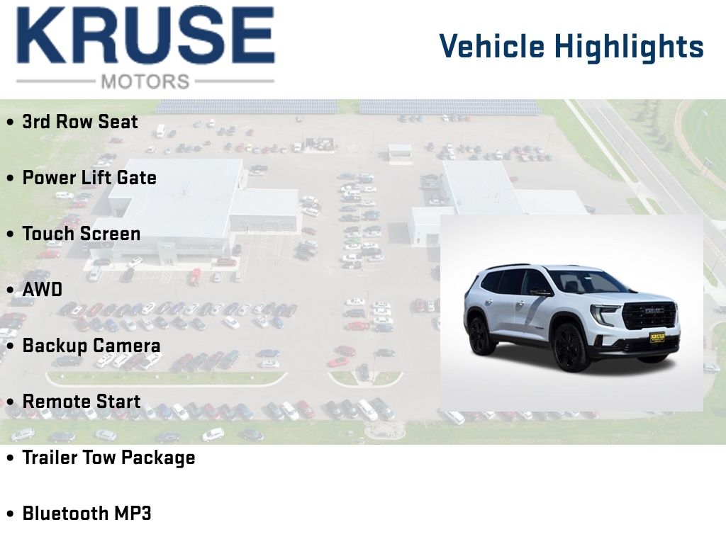 2026 GMC Acadia Elevation