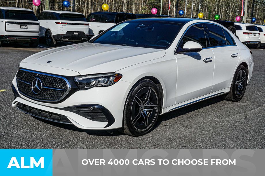 Used 2024 White Mercedes-Benz E 450 image 3